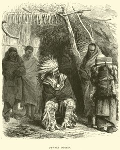 Pawnee-Indianer von English School