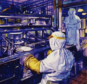 Penicillin wurde erstmals in Amerika massenproduziert