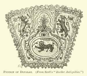 Fahne von Douglas