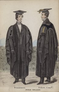 Pensionäre, Fellow Commoner, Jesus College von English School