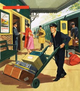 Menschen, die Sie sehen: Der Portier von English School