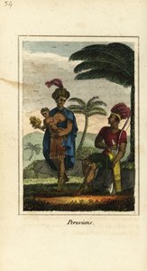 Peruaner oder Inka aus Peru