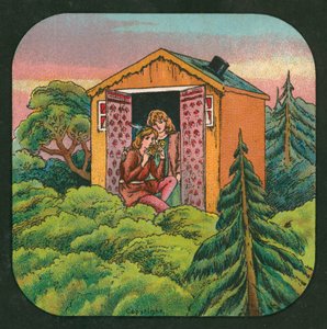 Peter Pan, Laternenbild, ca. 1910