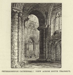 Peterborough Kathedrale, Blick über das südliche Querschiff