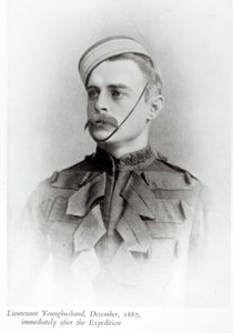 Fotografie von Sir Francis Younghusband (1863-1942) im Jahr 1887 aus 