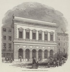 Piccadilly-Front des Museums für Wirtschaftliche Geologie von English School
