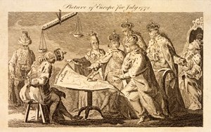 Bild von Europa für Juli 1772, ca. 1772