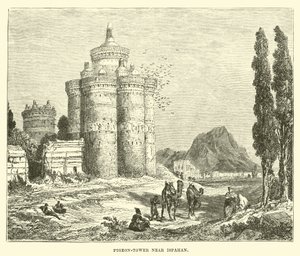 Taubenturm bei Isfahan von English School