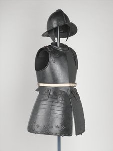 Brustplatte eines Pikenier, ca. 1630-40 (Metall)