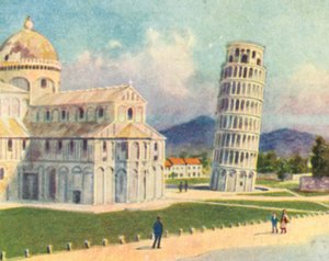 Kathedrale von Pisa und Schiefer Turm