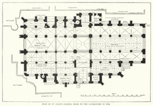 Plan der St Giles