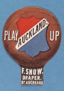 Spiel auf Aukland. F. Snow. Draper. BP. Auckland