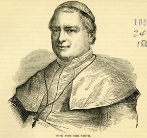 Papst Pius IX. (Gravur)