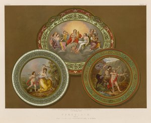 Porzellan aus der Kaiserlichen Manufaktur, Wien von English School