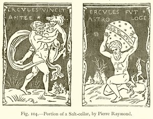 Teil eines Salzfasses, von Pierre Raymond