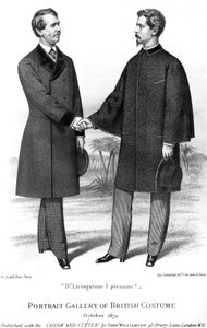 Porträtgalerie der britischen Kostüme, veröffentlicht mit dem Tailor and Cutter von John Williamson, 1872 von English School