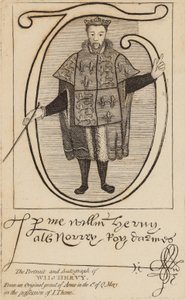 Porträt und Autogramm von Wil Hervy (William Harvey)