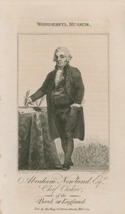 Porträt von Abraham Newland