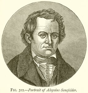 Porträt von Aloysius Senefelder