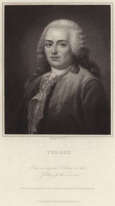 Porträt von Anne-Robert-Jacques Turgot