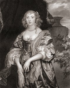 Porträt von Anne Carre, Gräfin von Bedford, aus Lodges British Portraits, 1823 von English School