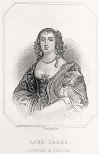 Porträt von Anne Carre, Gräfin von Bedford, 1835 von English School