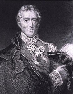 Porträt von Arthur Wellesley von English School