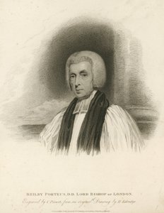 Porträt von Beilby Porteus von English School