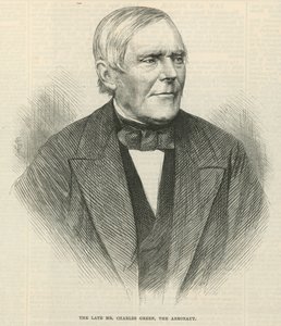 Porträt von Charles Green von English School