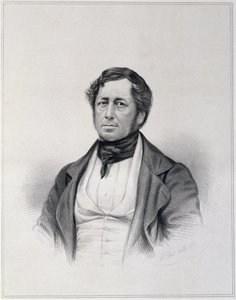 Porträt von Charles Joseph Hullmandel (1789-1850), graviert von G.B. Bleck von English School