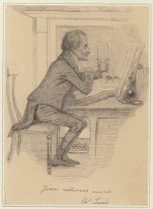 Porträt von Charles Lamb von English School