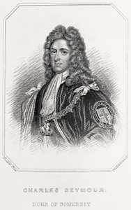 Porträt von Charles Seymour, Herzog von Somerset