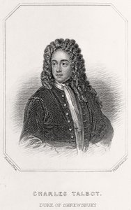 Porträt von Charles Talbot, Herzog von Shrewsbury, 1835