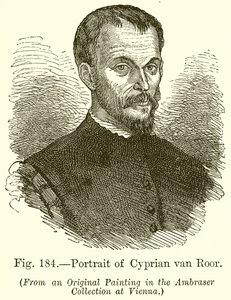 Porträt von Cyprian Van Roor von English School
