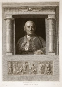 Porträt von David Hume, Illustration aus David Humes The History of England, veröffentlicht von R. Bowyer, London, 1812 von English School