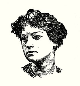 Porträt von Dorothy Parker von English School