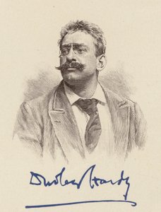 Porträt von Dudley Hardy, Karikaturist von English School