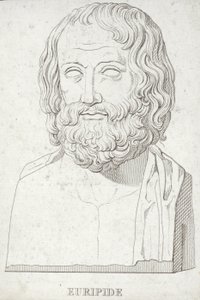 Porträt von Euripides