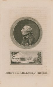 Porträt von Friedrich III. von English School