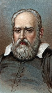 Porträt von Galileo Galilei - Aus der Serie „Leaders of Men“ von English School