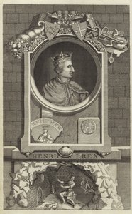 Porträt von Heinrich I. von England von English School