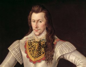 Porträt von Henry Wriothesley (1573-1624), 3. Earl of Southampton, um 1600 (Detail) von English School