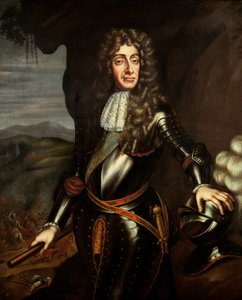 Porträt von Jakob II. (1633-1701) in Rüstung