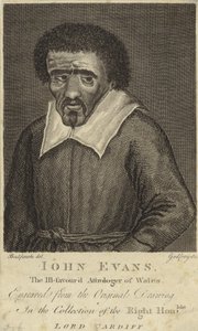 Porträt von John Evans von English School