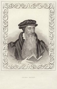 Porträt von John Knox von English School