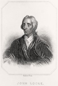 Porträt von John Locke von English School