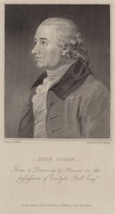 Porträt von John Logan von English School