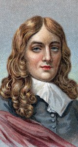 Porträt von John Milton (1608-1674) - Aus der Serie „Leaders of Men“