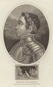 Porträt von König Franz II. von Frankreich
