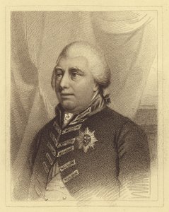 Porträt von König George III. von English School